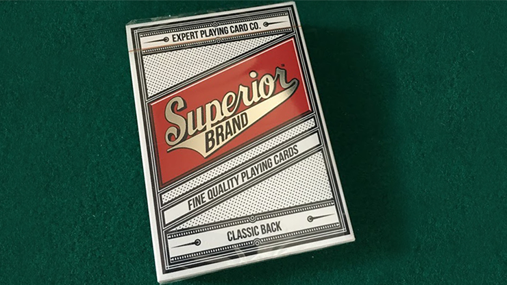Superior Invisible (Red) Playing Cards | Expert Playing Card Co