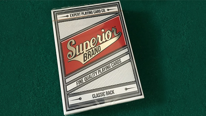 Superior Invisible (Red) Playing Cards | Expert Playing Card Co
