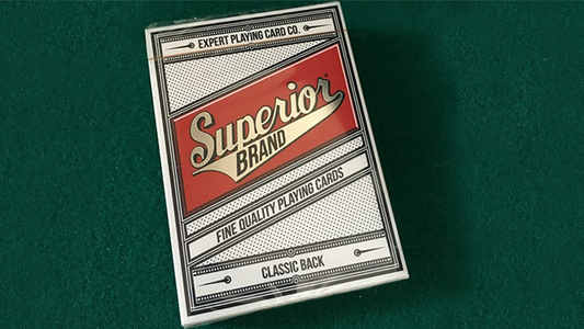 Superior Invisible (Red) Playing Cards | Expert Playing Card Co