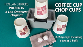Coffee Cup Chop Cup (3 cups and 2 balls) | Leo Smetsers 