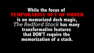 Temporarily Out of Order | Patrick Redford 