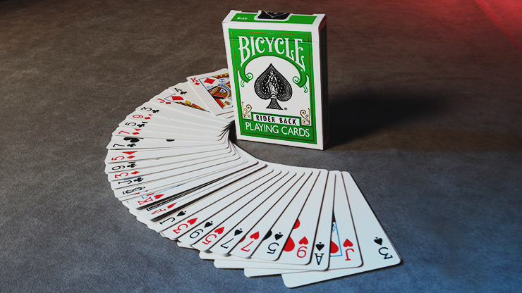 Invisible Deck Bicycle (Green) 