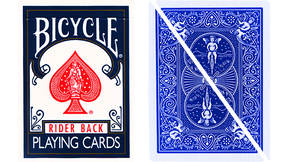 Split Pop Eyed Popper Deck Bicycle (Blue)
