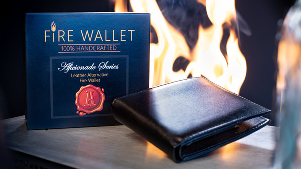 The Aficionado Fire Wallet (Gimmick and Online Instructions) | Murphy's Magic Supplies Inc. 