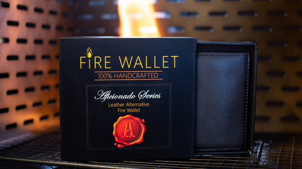 The Aficionado Fire Wallet (Gimmick and Online Instructions) | Murphy's Magic Supplies Inc. 