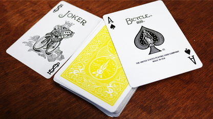 Bicycle Yellow Playing Cards | US Playing Cards Co