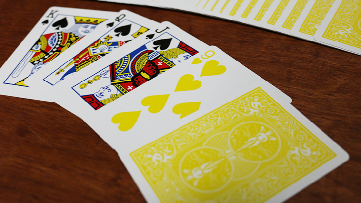 Bicycle Yellow Playing Cards | US Playing Cards Co