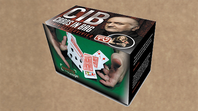 CIB: Cards In Bag (Gimmicks and Instructions) | Dominique Duvivier 