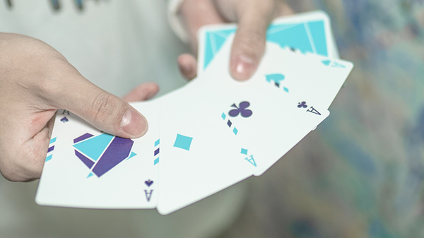 Flexible Gradients Blue Playing Cards | TCC