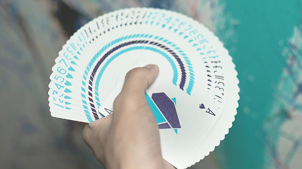 Flexible Gradients Blue Playing Cards | TCC