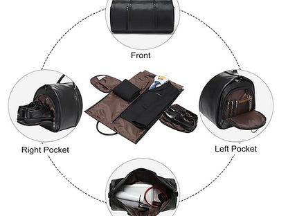 MS Leather Garment Bag