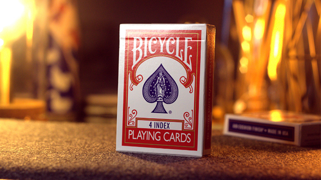 Bicycle 4 Index Red 