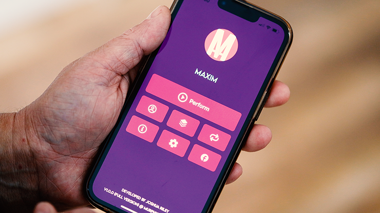 Maxim (App & Online Instruction) | Lloyd Barnes - Instant Download