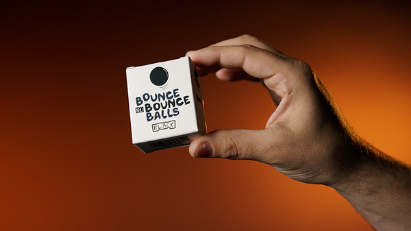 Bounce no Bounce Balls BLACK | Murphy's Magic 