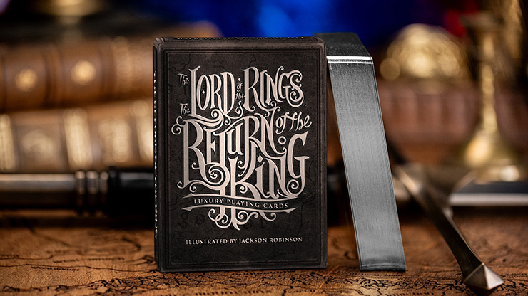 The Lord of the Rings - Return of the King Playing Cards (Black Gilded Edition) | Kings Wild