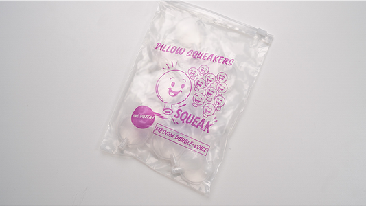 Pillow Squeaker Double Voice (12pk Medium) | Murphys Magic