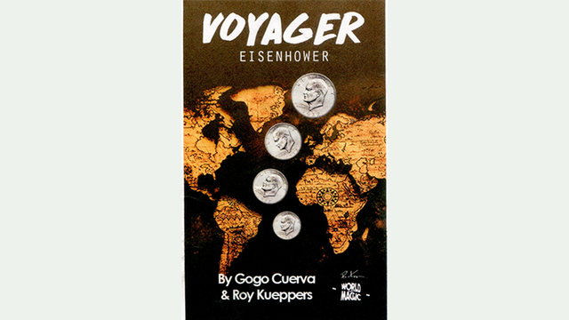 Voyager US Eisenhower Dollar (Gimmick and Online Instruction) | GoGo Cuerva 