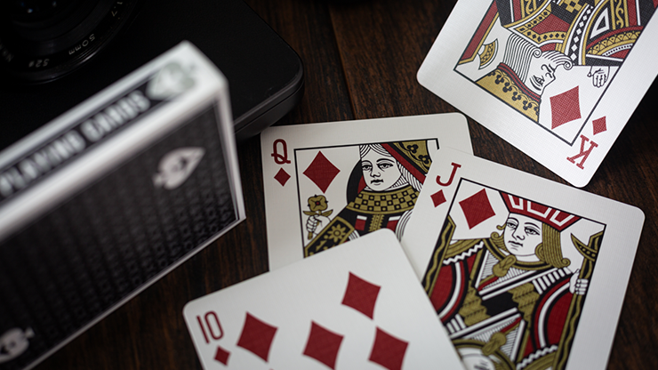 Lounge Edition Unmarked (Tarmac Black) | Jetsetter Playing Cards