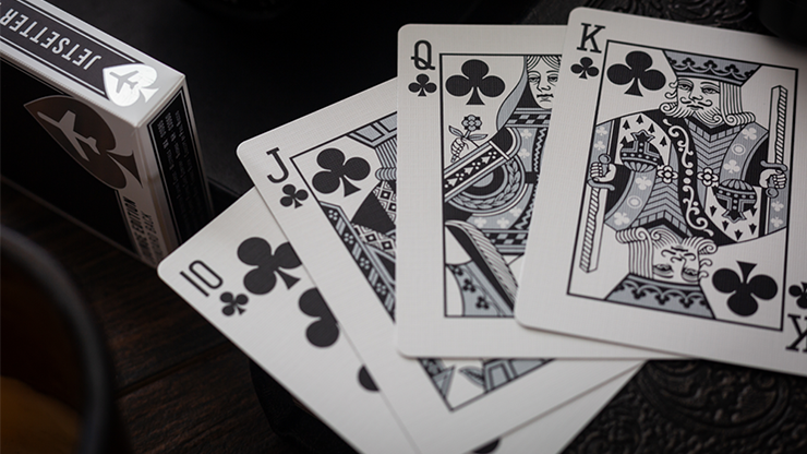 Lounge Edition Unmarked (Tarmac Black) | Jetsetter Playing Cards