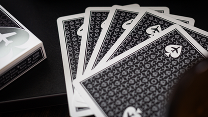Lounge Edition Unmarked (Tarmac Black) | Jetsetter Playing Cards