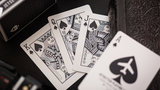 Lounge Edition Marked (Tarmac Black) | Jetsetter Playing Cards