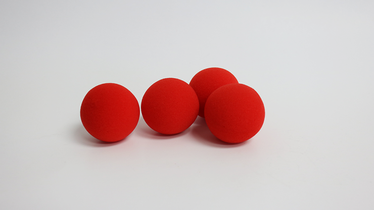 1.5 inch PRO Sponge Ball (Red) Bag of 4 from Magic | Gosh