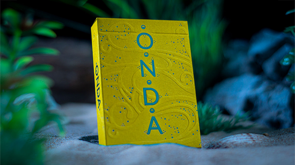 ONDA V2 (Yellow) | Jocu Playing Cards