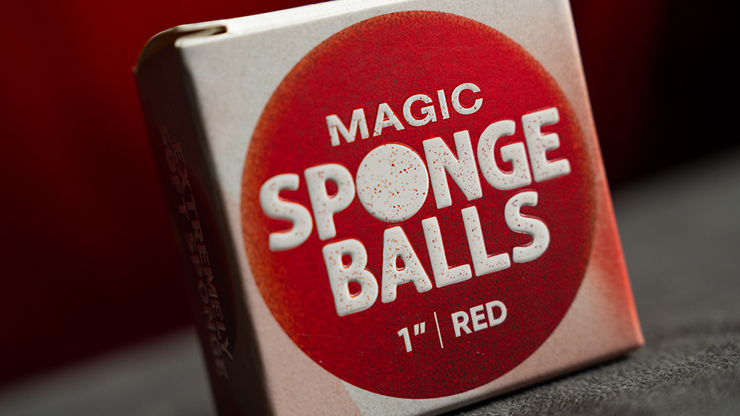Magic Sponge Balls 4PK RED 1" | Murphy's Magic
