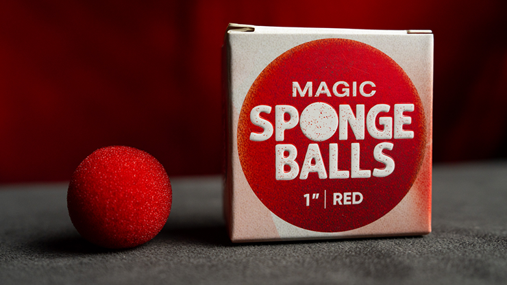 Magic Sponge Balls 4PK RED 1" | Murphy's Magic