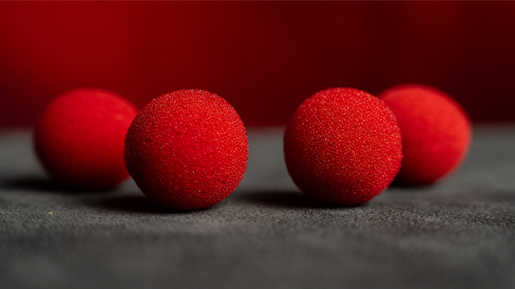 Magic Sponge Balls 4PK RED 1.5" | Murphy's Magic