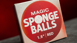 Magic Sponge Balls 4PK RED 1.5" | Murphy's Magic