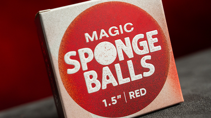 Magic Sponge Balls 4PK RED 1.5" | Murphy's Magic