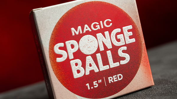 Magic Sponge Balls 4PK RED 1.5