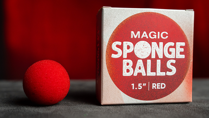 Magic Sponge Balls 4PK RED 1.5" | Murphy's Magic