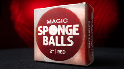 Magic Sponge Balls 4PK RED 2" | Murphy's Magic