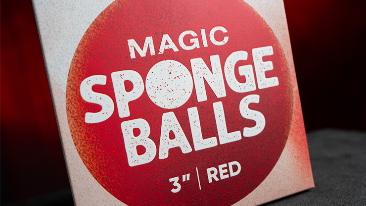 Magic Sponge Balls 4PK RED 3" | Murphy's Magic
