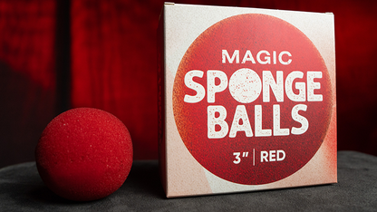 Magic Sponge Balls 4PK RED 3" | Murphy's Magic