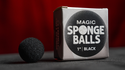 Magic Sponge Balls 4PK BLACK 1" | Murphy's Magic