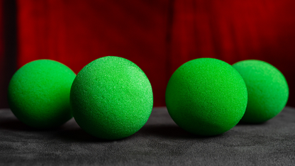 Magic Sponge Balls 4PK GREEN 3" | Murphy's Magic