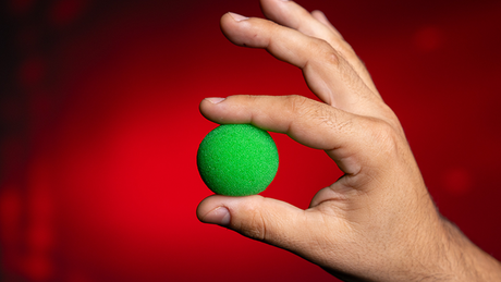 Magic Sponge Balls 4PK GREEN 1.5" | Murphy's Magic