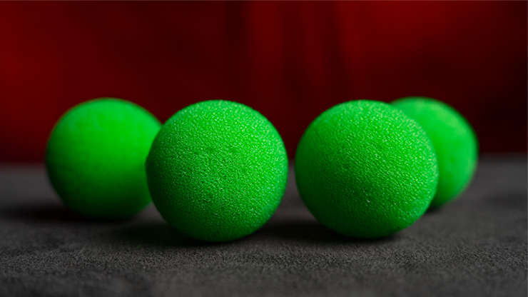 Magic Sponge Balls 4PK GREEN 1.5" | Murphy's Magic