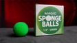 Magic Sponge Balls 4PK GREEN 1.5" | Murphy's Magic