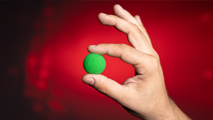 Magic Sponge Balls 4PK GREEN 1" | Murphy's Magic
