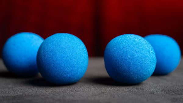 Magic Sponge Balls 4PK BLUE 1.5" | Murphy's Magic
