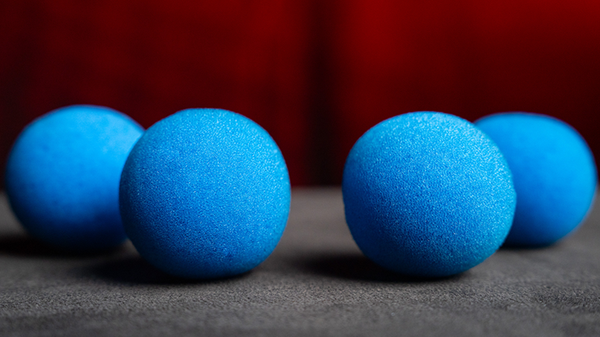 Magic Sponge Balls 4PK BLUE 2" | Murphy's Magic