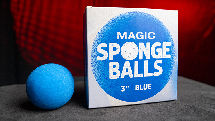 Magic Sponge Balls 4PK BLUE 3" | Murphy's Magic