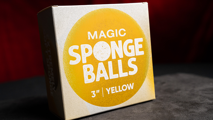 Magic Sponge Balls 4PK YELLOW 3" | Murphy's Magic