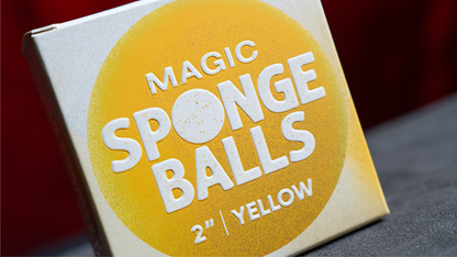 Magic Sponge Balls 4PK YELLOW 2" | Murphy's Magic