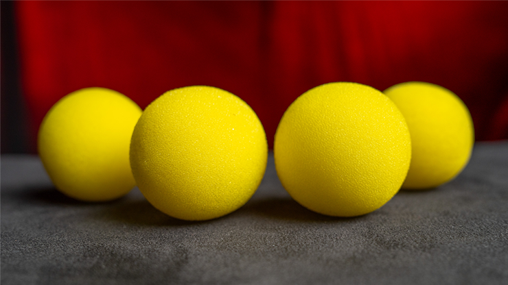 Magic Sponge Balls 4PK YELLOW 1.5" | Murphy's Magic