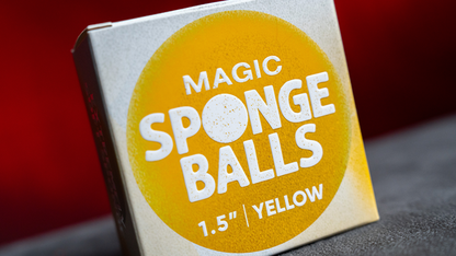 Magic Sponge Balls 4PK YELLOW 1.5" | Murphy's Magic